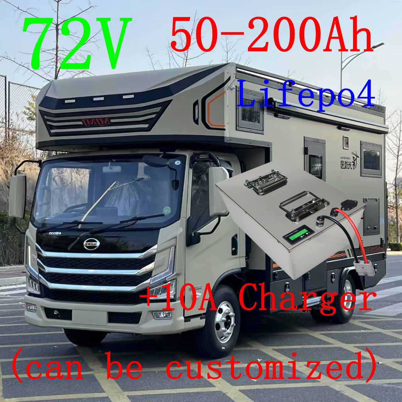 Lifepo4 72V 50Ah 60Ah 70Ah 80A - 72V 60Ah Lifepo4 Battery Pack recension och pris