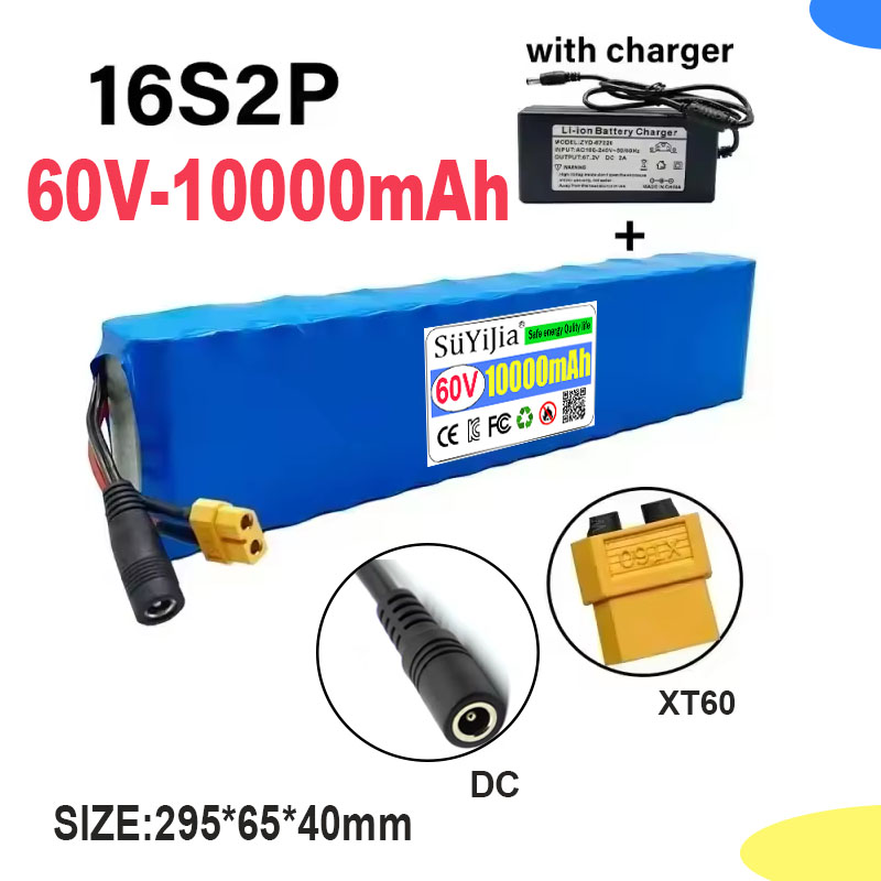 60V 16S2P 18650 Lithium-ion Ba - 60V 30Ah Electric Scooter Battery recension och pris